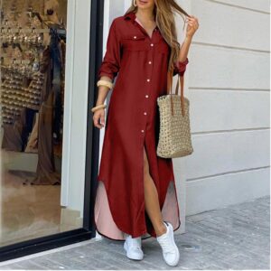Maroon Color Long Shirt