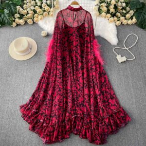 Maroon Color Dress